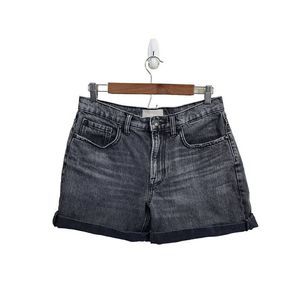 Everlane Black Relaxed Jean Shorts size 28